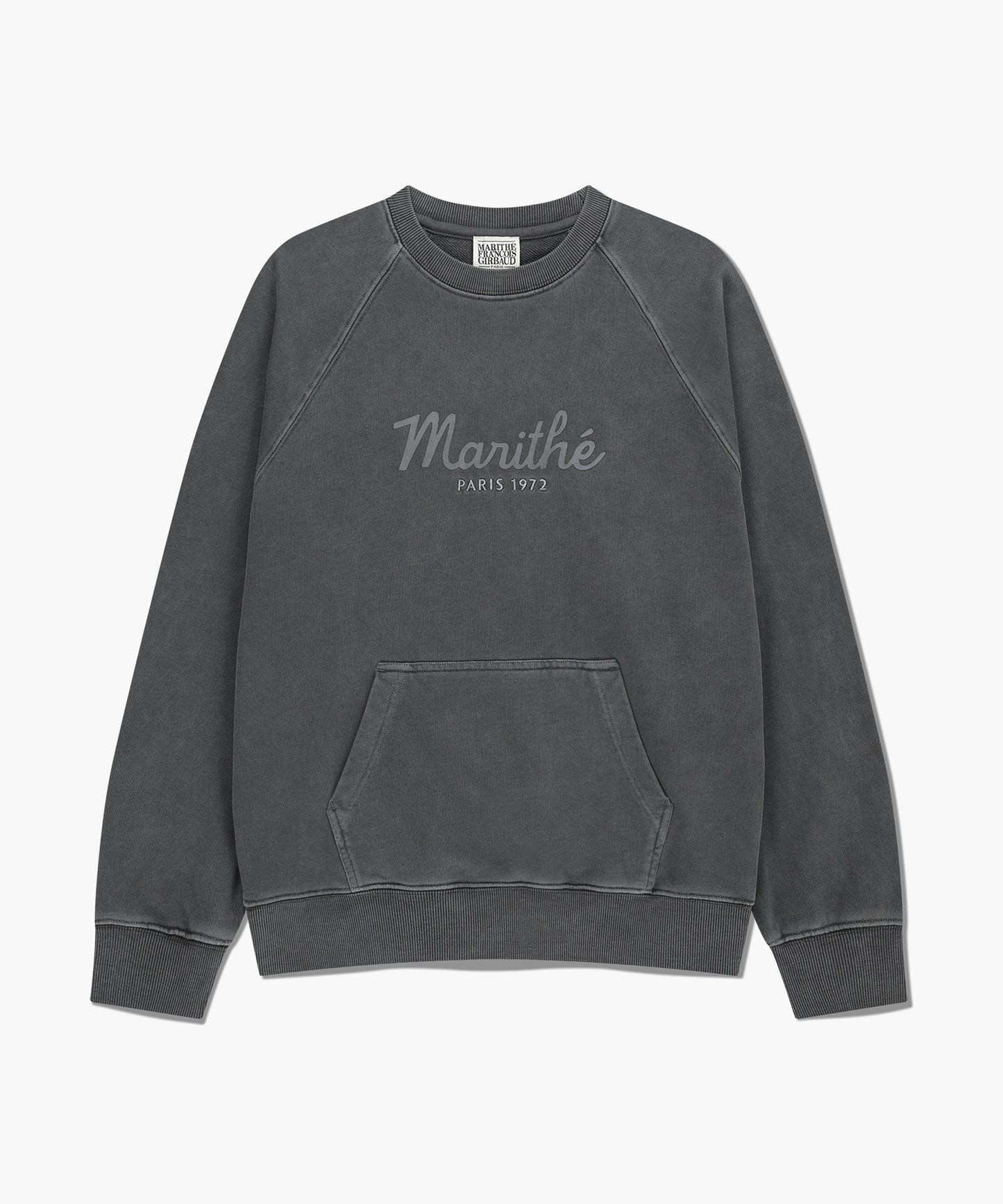 MARITHÉ FRANÇOIS GIRBAUD - Garment Dyed Oversized Sweatshirt