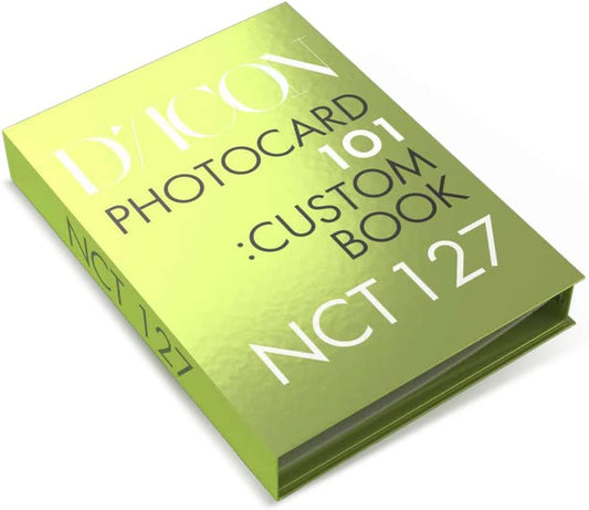 NCT 127 DICON PHOTOCARD 101 : CUSTOM BOOK