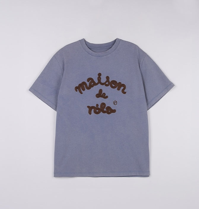 Rolarola - Maison de Rola Embroidery Pigment Loose Fit T-Shirt
