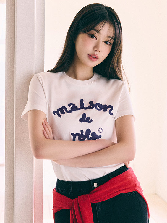 Rolarola - Maison de Rola Embroidery T-Shirt