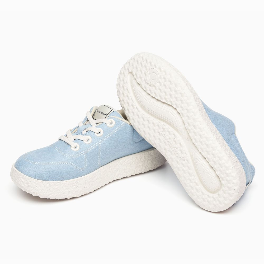 Le Mouton - Mate Comfortable Merino Wool Sneakers
