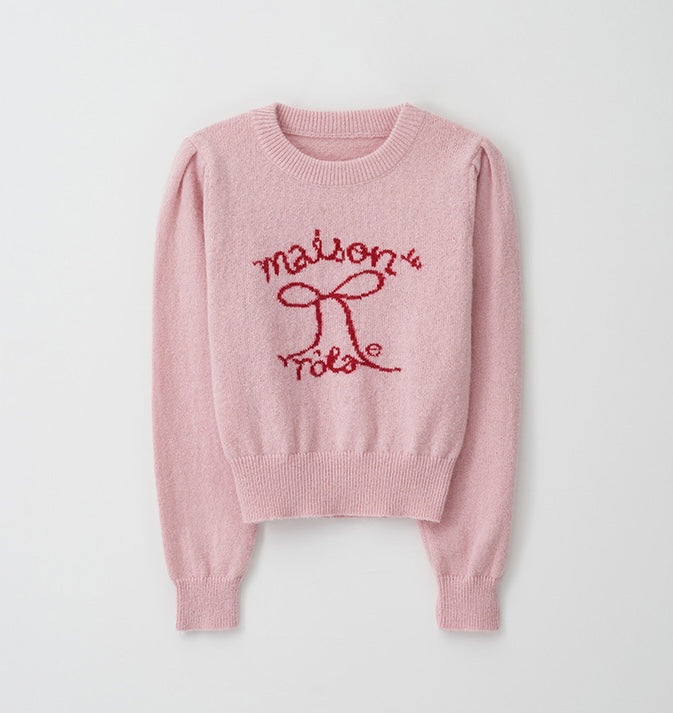 Rolarola - Ribbon Puff Sleeve Knit