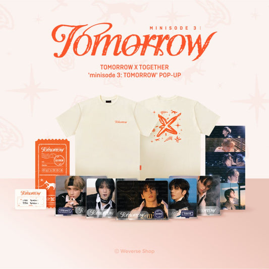 TXT - TOMORROW X TOGETHER 'minisode 3: TOMORROW' POP-UP Official Merch