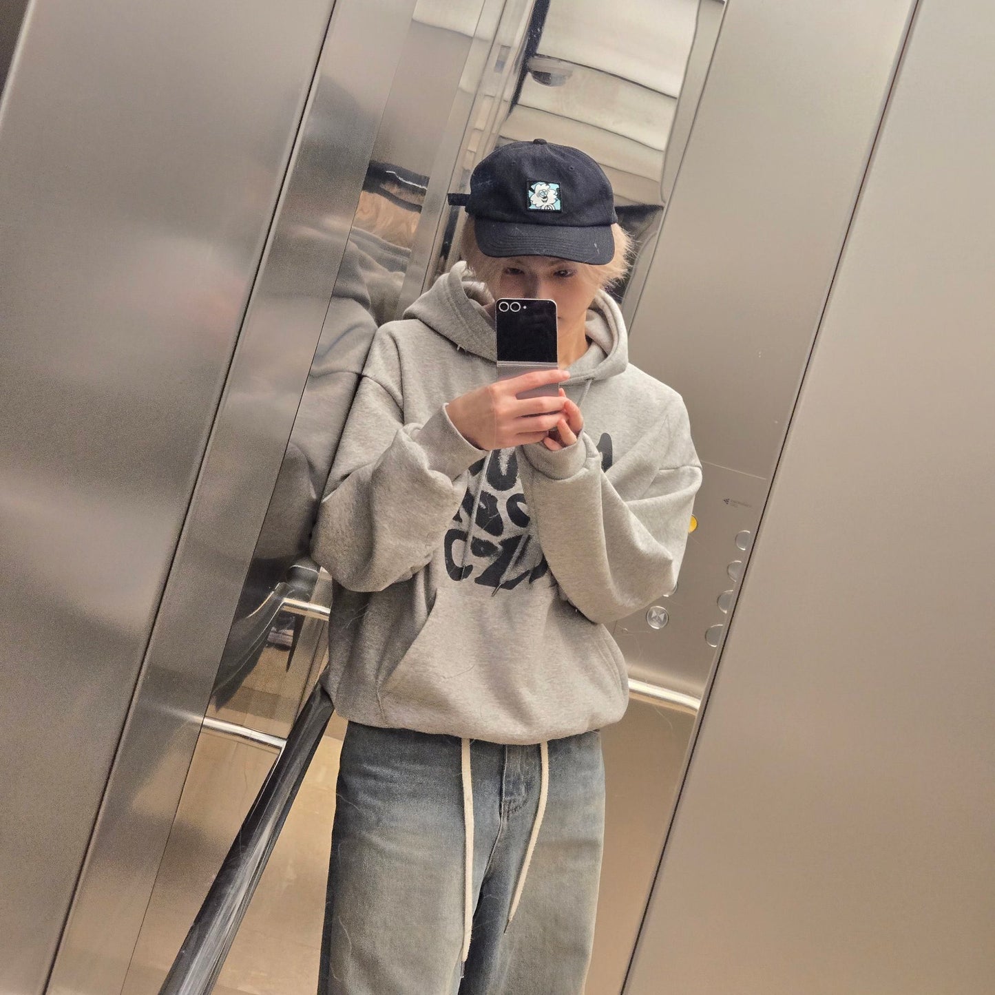 NP Studio - Supernova Logo Overfit Hooded T-Shirt