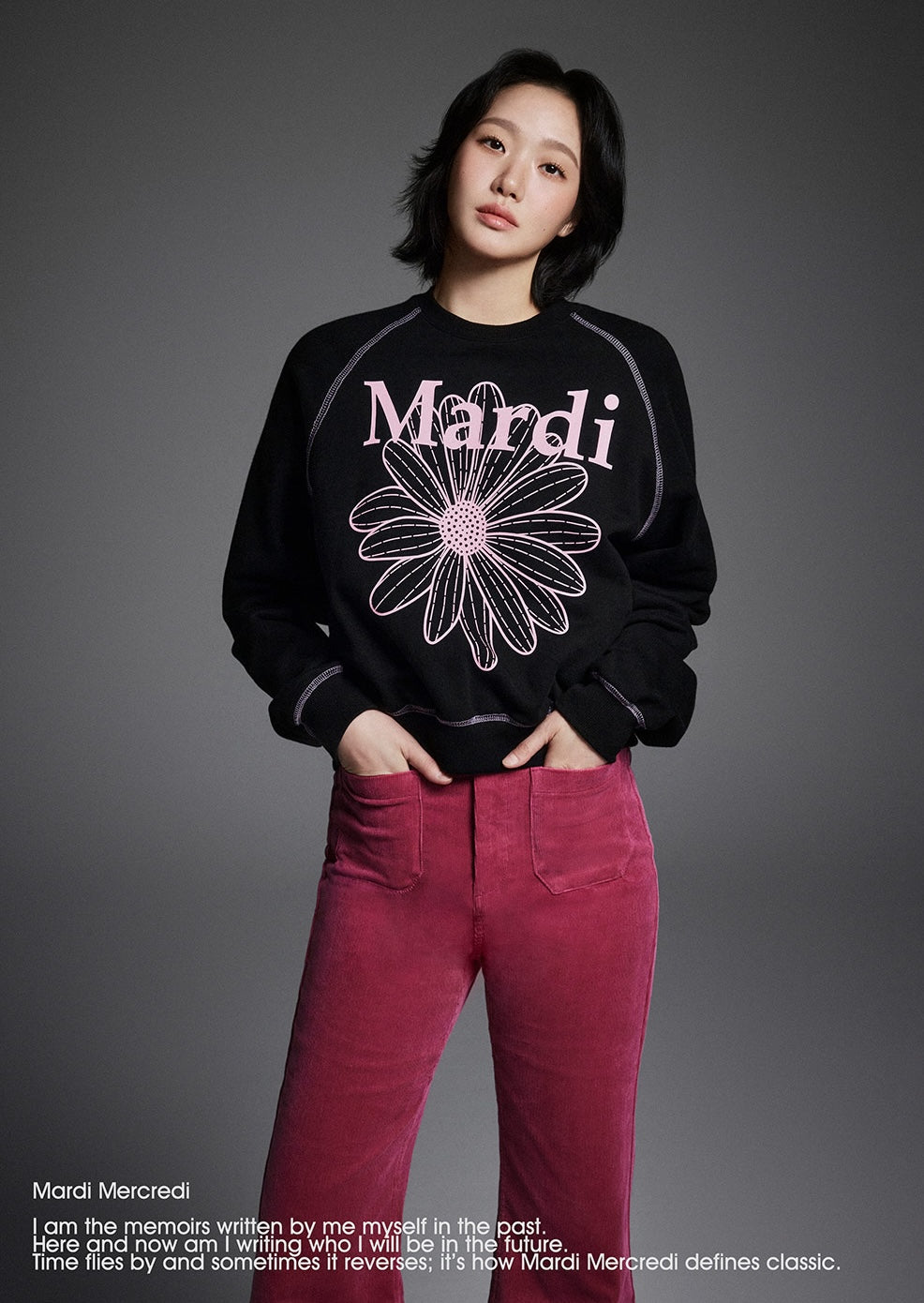 Mardi Mercredi - Sweatshirt Flowermardi