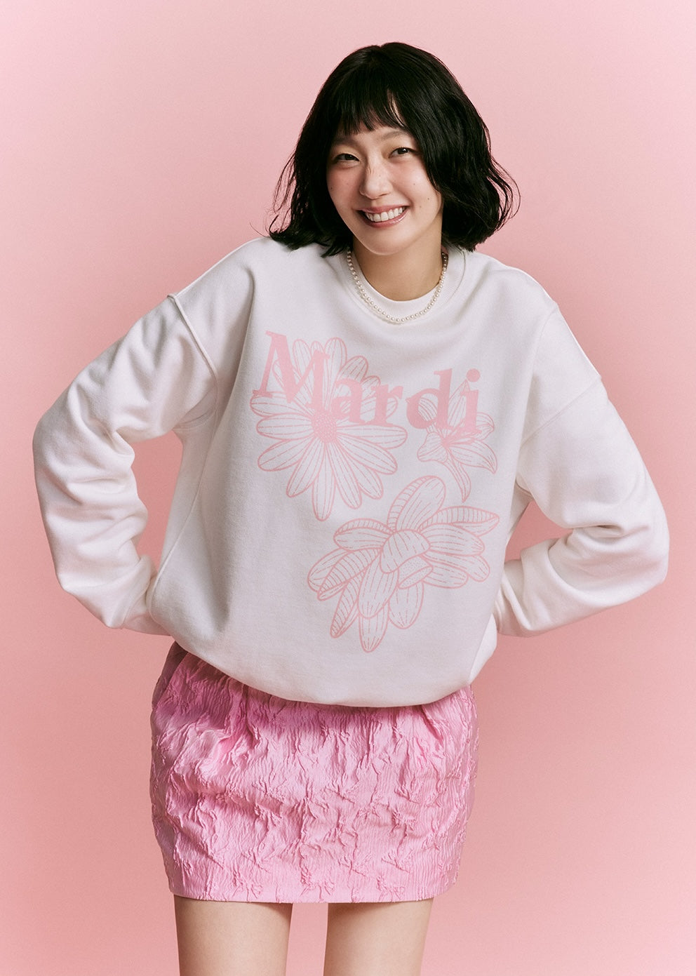 Mardi Mercredi - Sweatshirt Triple Flower