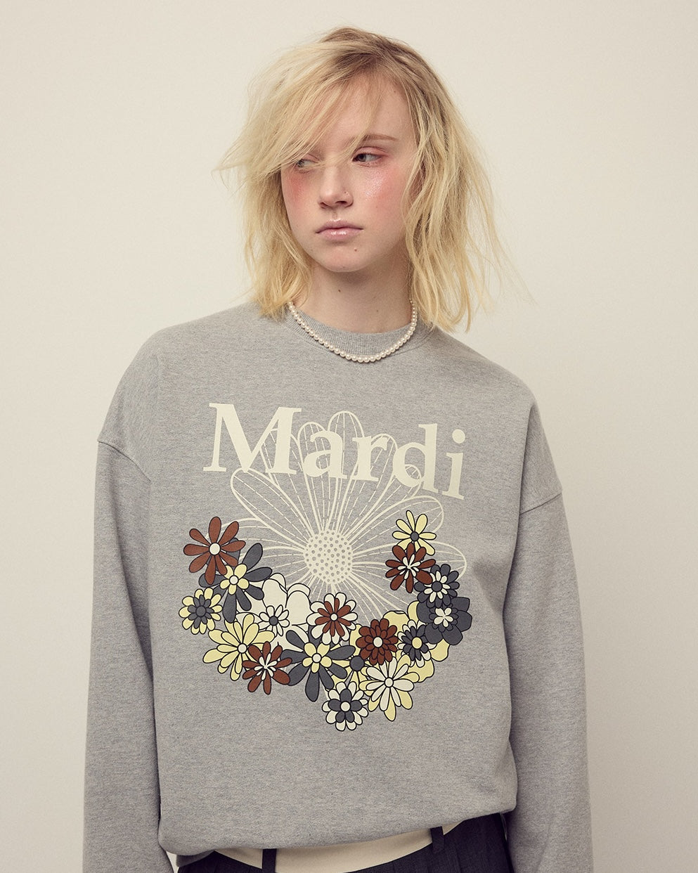 Mardi Mercredi - Sweatshirt Flowermardi Jardin