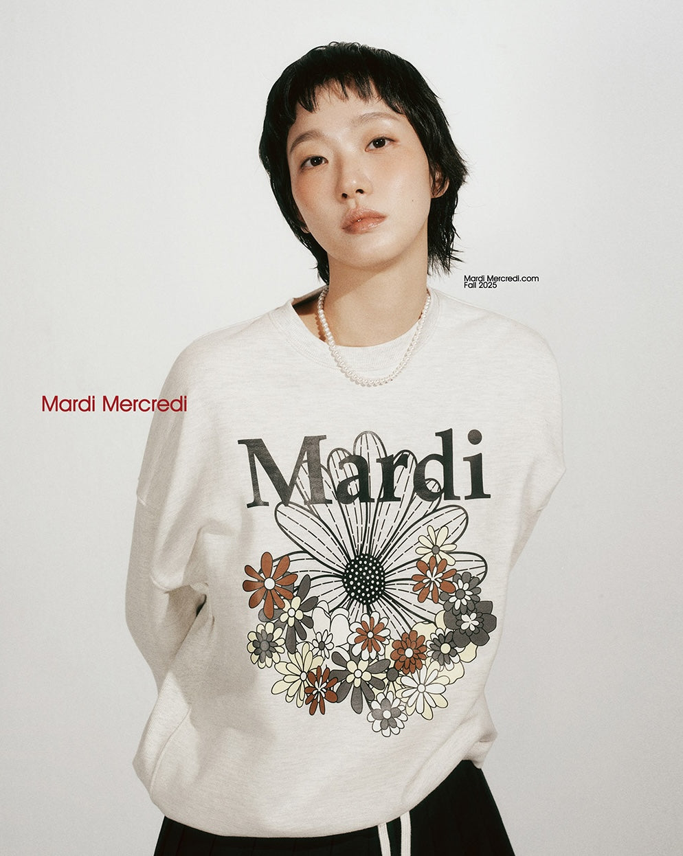 Mardi Mercredi - Sweatshirt Flowermardi Jardin