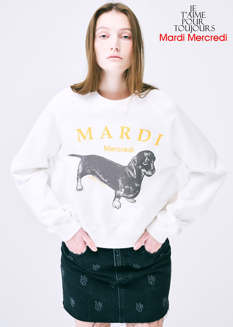 Mardi Mercredi - Sweatshirt Raglan Ddanji