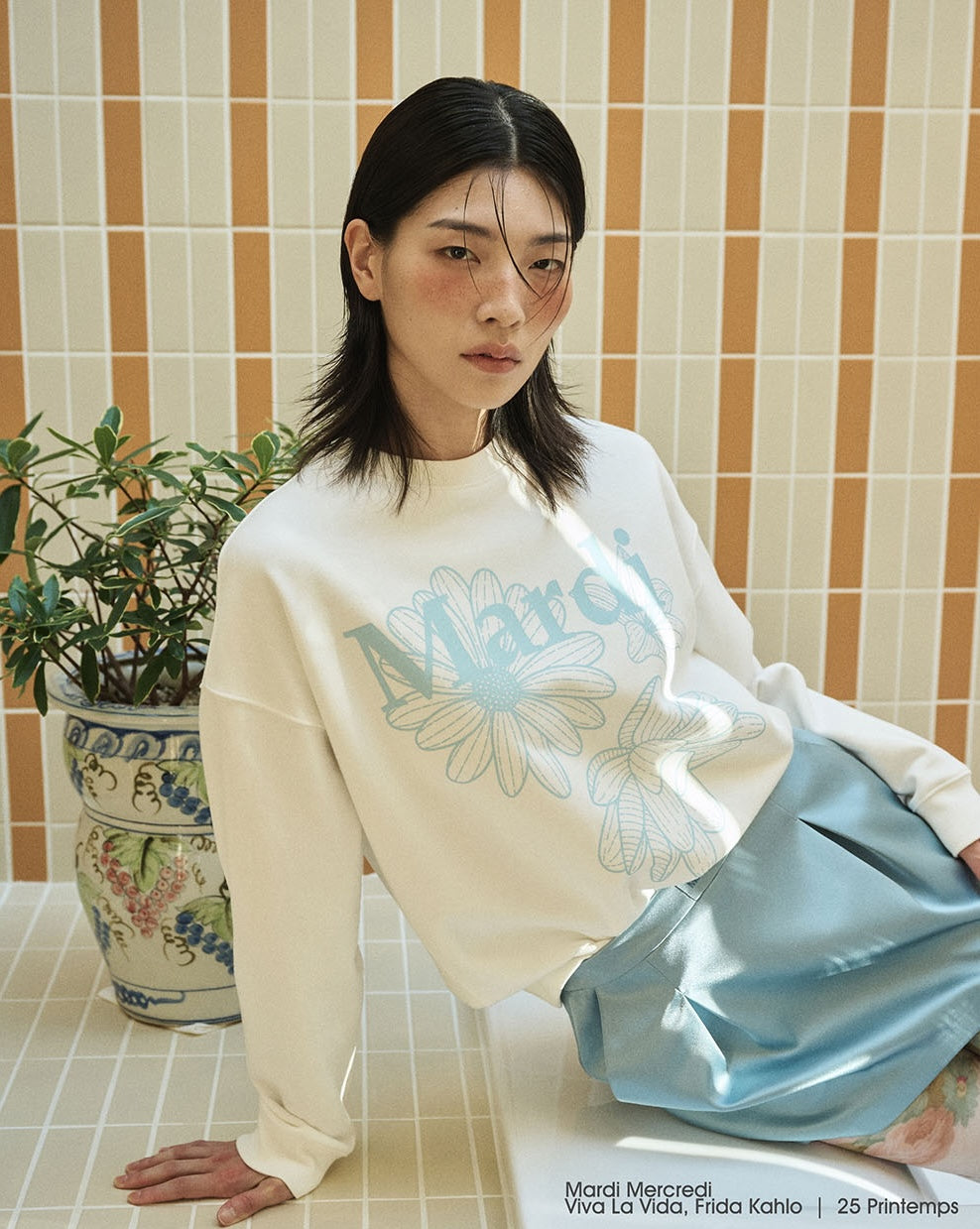 Mardi Mercredi - Sweatshirt Triple Flower