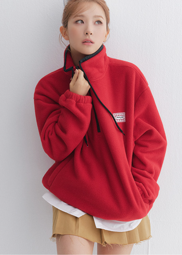 Marie Claire - String Fleece Half Zip