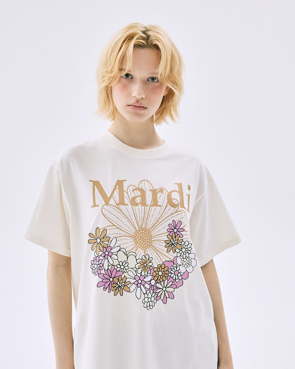 Mardi Mercredi - TShirt Flowermardi Jardin