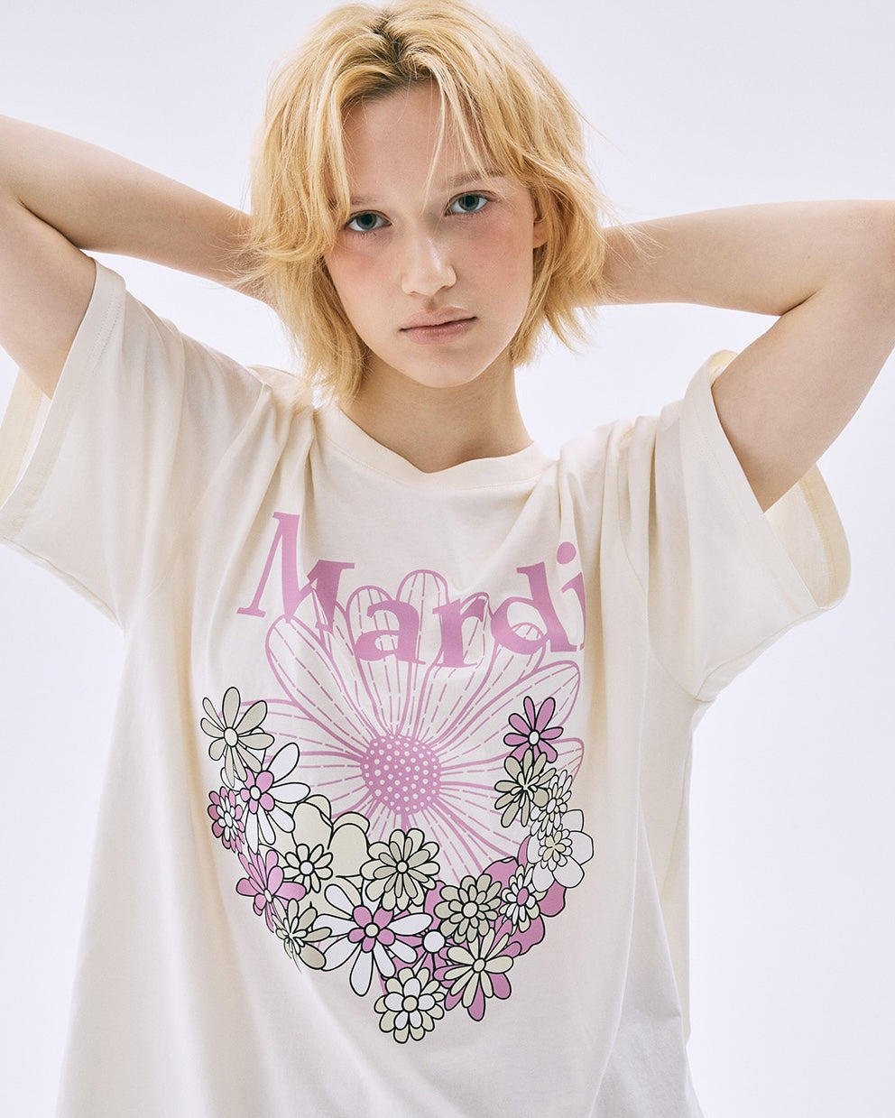Mardi Mercredi - TShirt Flowermardi Jardin