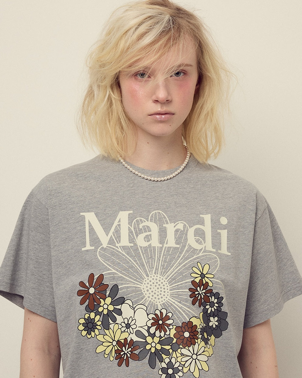 Mardi Mercredi - TShirt Flowermardi Jardin