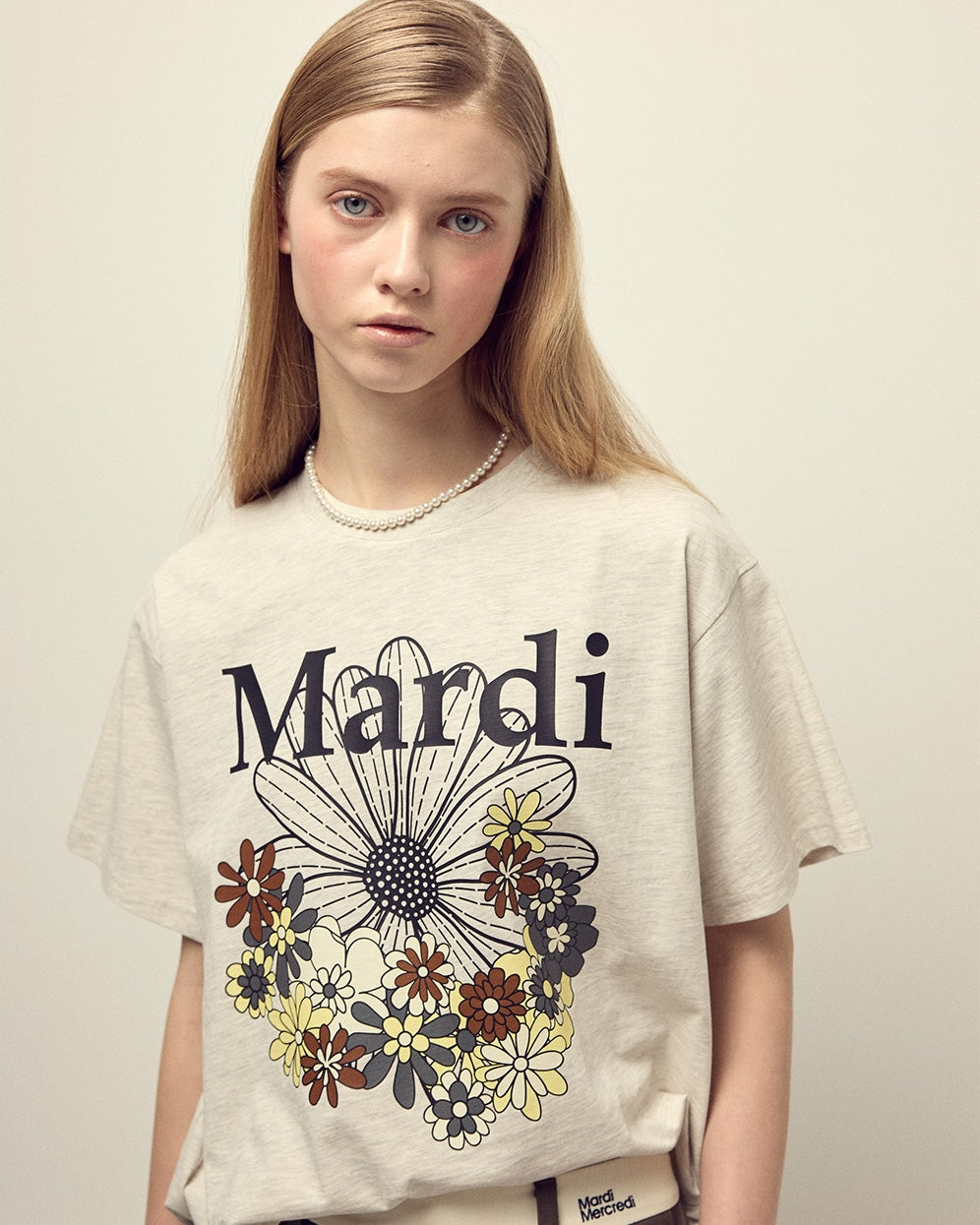 Mardi Mercredi - TShirt Flowermardi Jardin