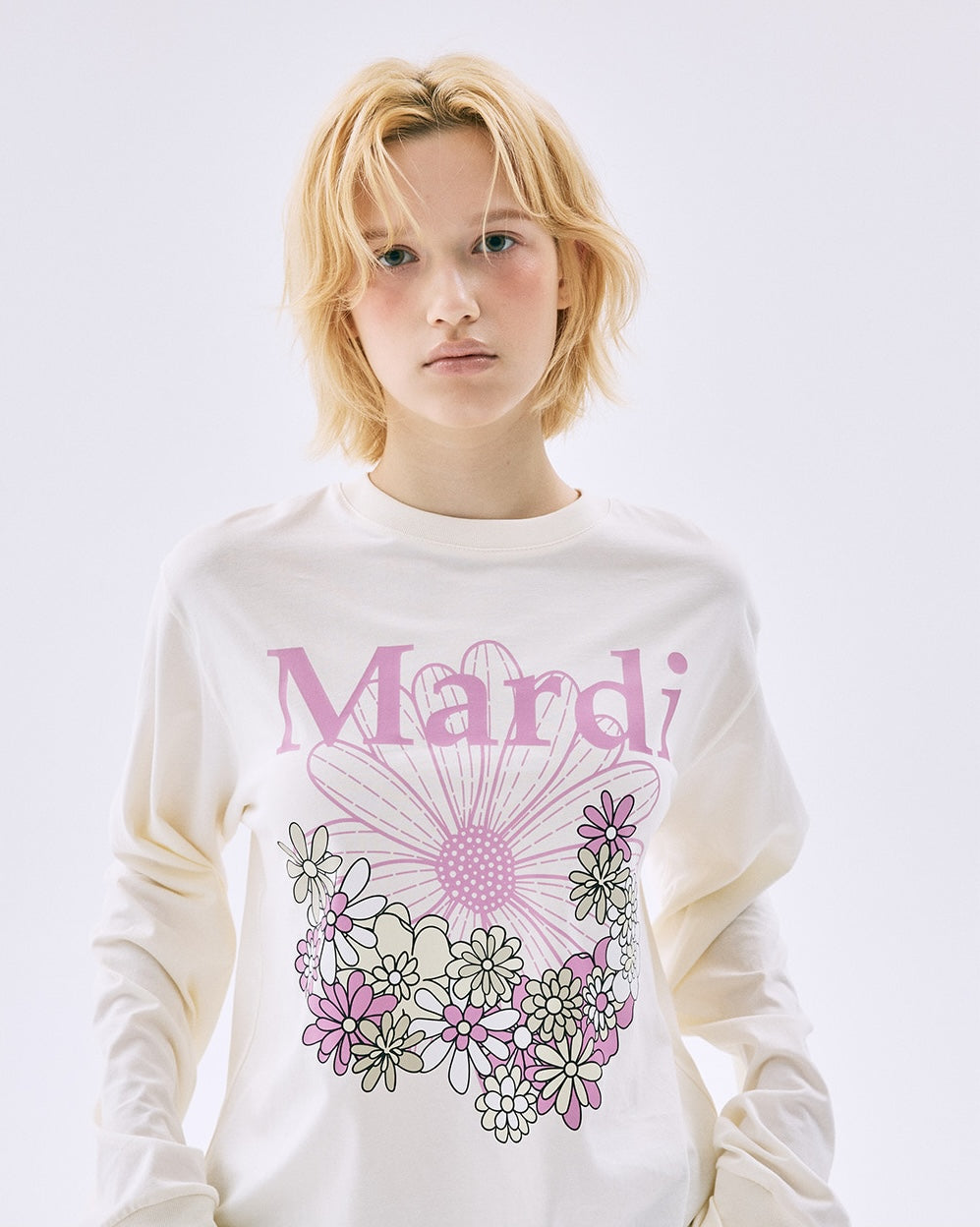 Mardi Mercredi - TShirt Long Sleeve Flowermardi Jardin