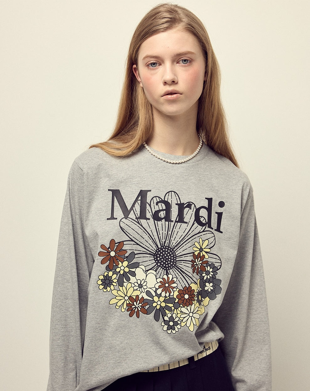 Mardi Mercredi - TShirt Long Sleeve Flowermardi Jardin
