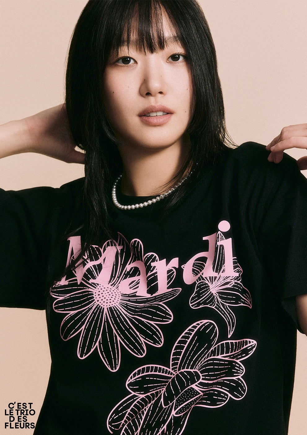 Mardi Mercredi - TShirt Triple Flower