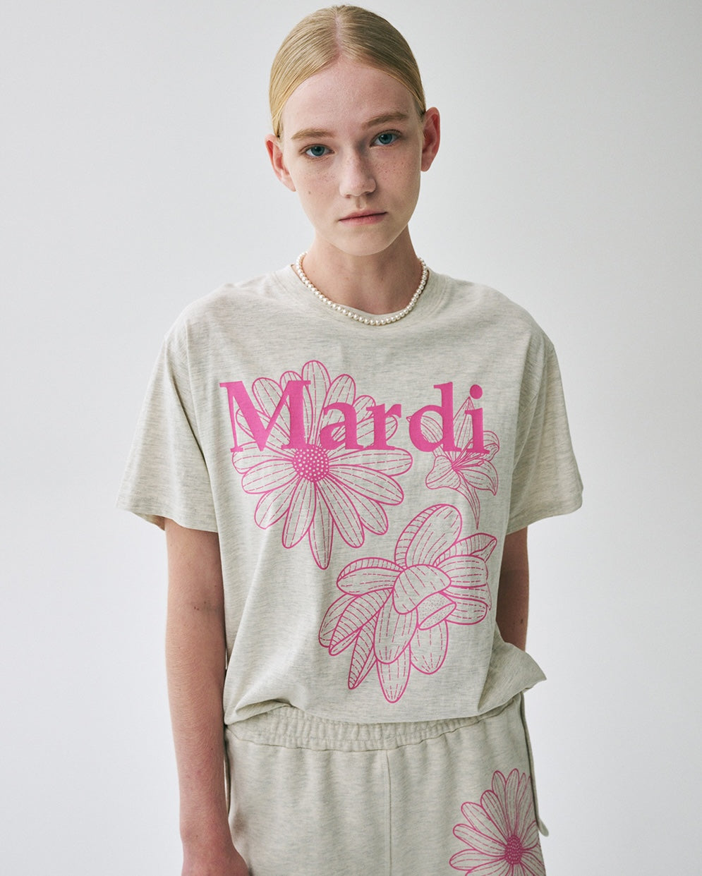 Mardi Mercredi - TShirt Triple Flower