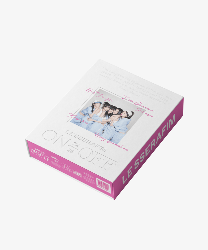 Le Sserafim 'ON-OFF' 22-23 & Film Photobook