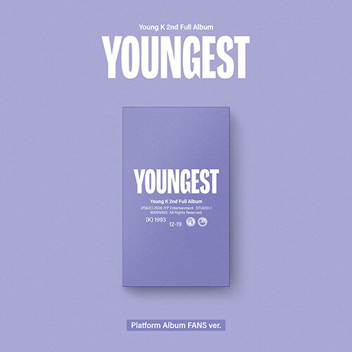 YOUNG K - 2nd Full Album YOUNGEST