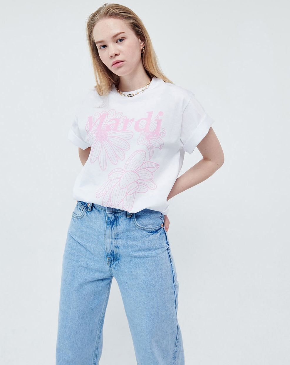 Mardi Mercredi - TShirt Triple Flower