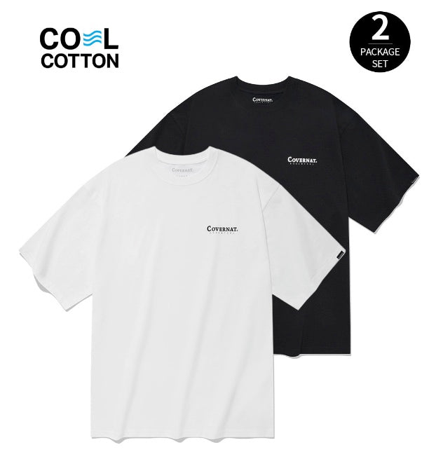 Covernat - Essential Cool Cotton 2-PACK T-Shirt – Halmeoni Manila