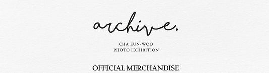 Cha Eun Woo Photo Exhibition Official MD