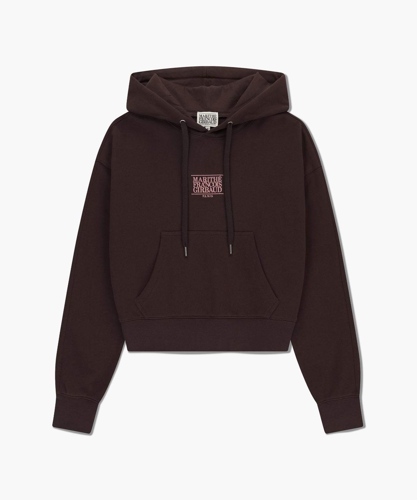 MARITHÉ FRANÇOIS GIRBAUD - Small Classic Logo Crop Hoodie