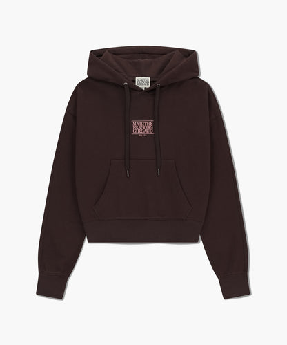 MARITHÉ FRANÇOIS GIRBAUD - Small Classic Logo Crop Hoodie
