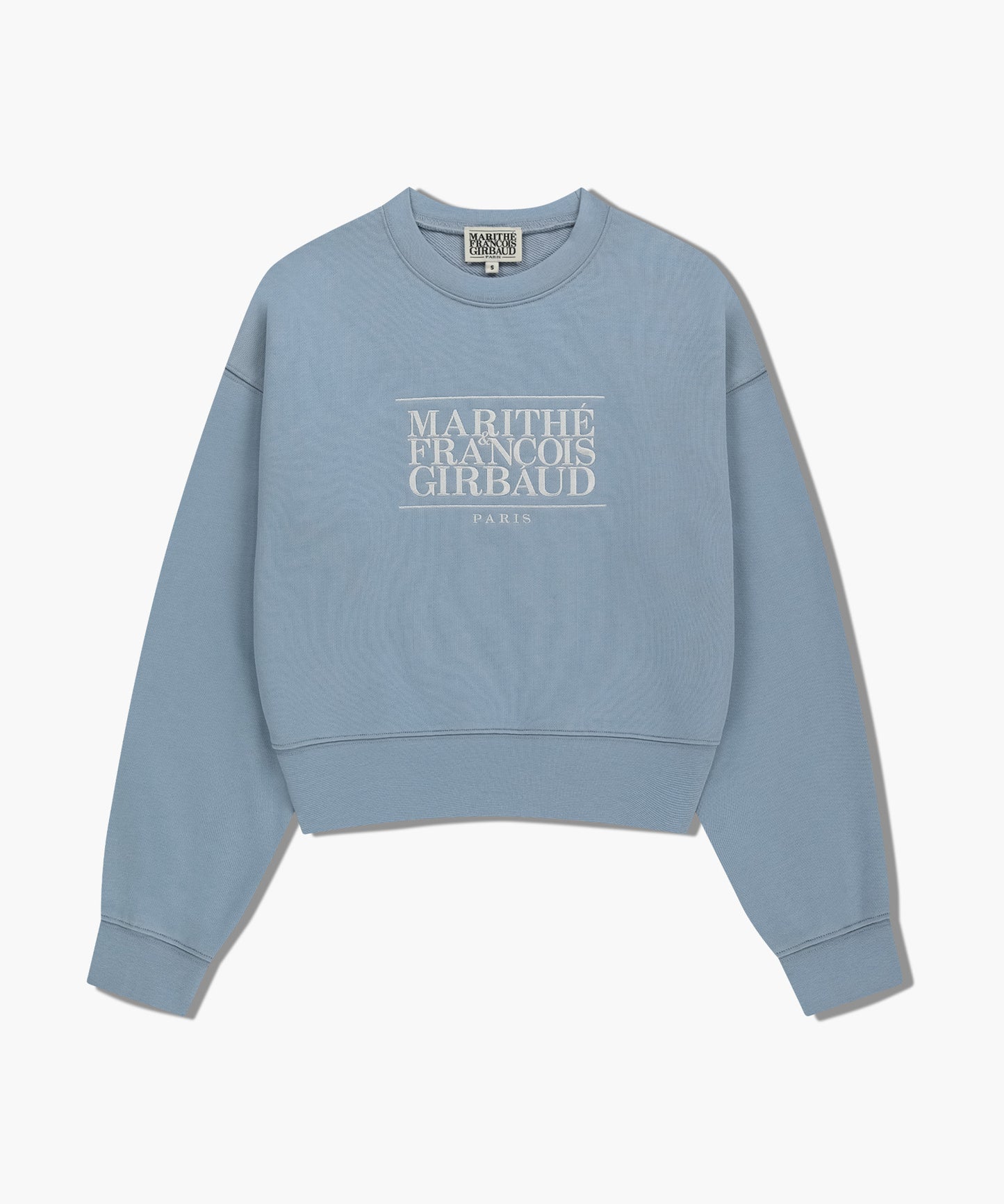 MARITHÉ FRANÇOIS GIRBAUD - Classic Logo Crop Sweatshirt