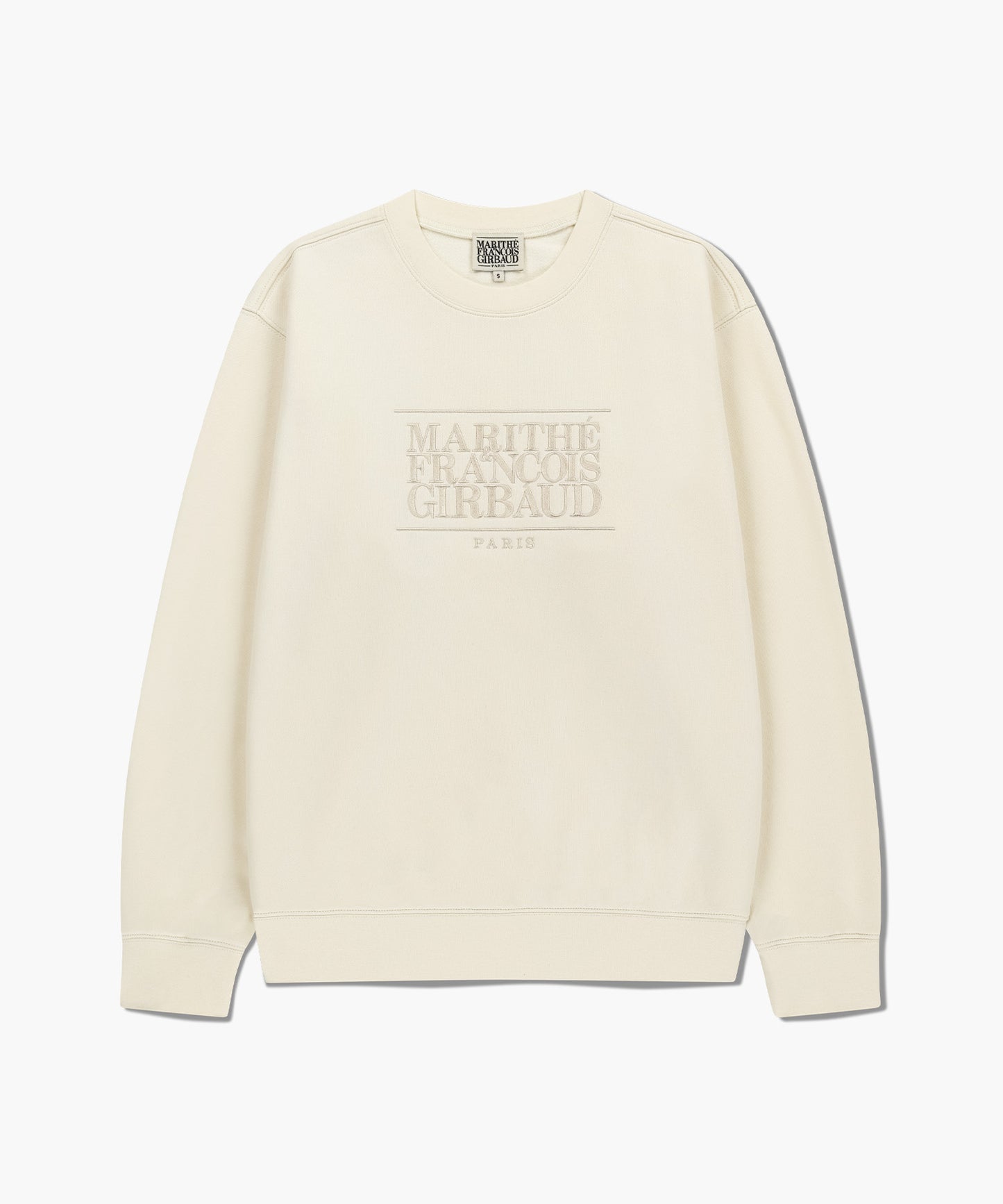 MARITHÉ FRANÇOIS GIRBAUD - Classic Logo Embroidery Sweatshirt