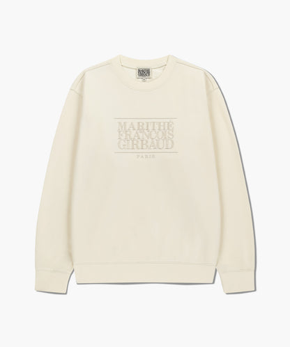 MARITHÉ FRANÇOIS GIRBAUD - Classic Logo Embroidery Sweatshirt