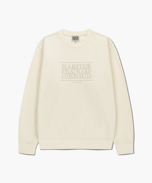 MARITHÉ FRANÇOIS GIRBAUD - Classic Logo Embroidery Sweatshirt