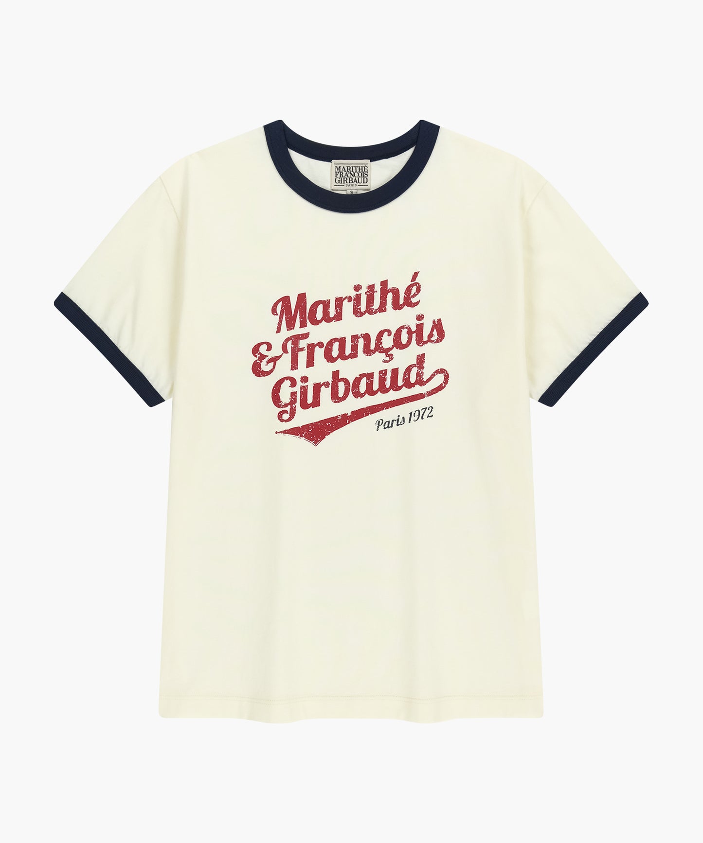 MARITHÉ FRANÇOIS GIRBAUD - Vintage Logo Ringer Tee