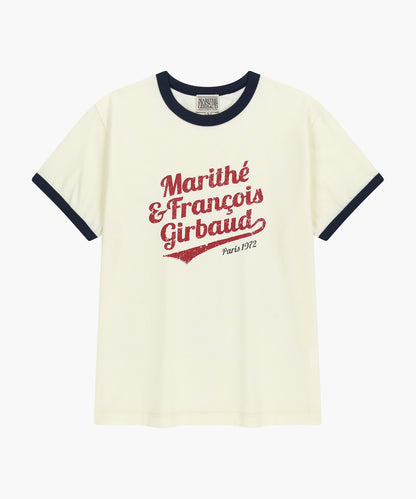 MARITHÉ FRANÇOIS GIRBAUD - Vintage Logo Ringer Tee