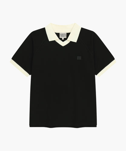 MARITHÉ FRANÇOIS GIRBAUD - Small Classic Logo PK Collar Point Tee