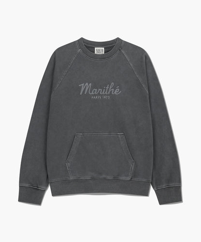 MARITHÉ FRANÇOIS GIRBAUD - Garment Dyed Oversized Sweatshirt