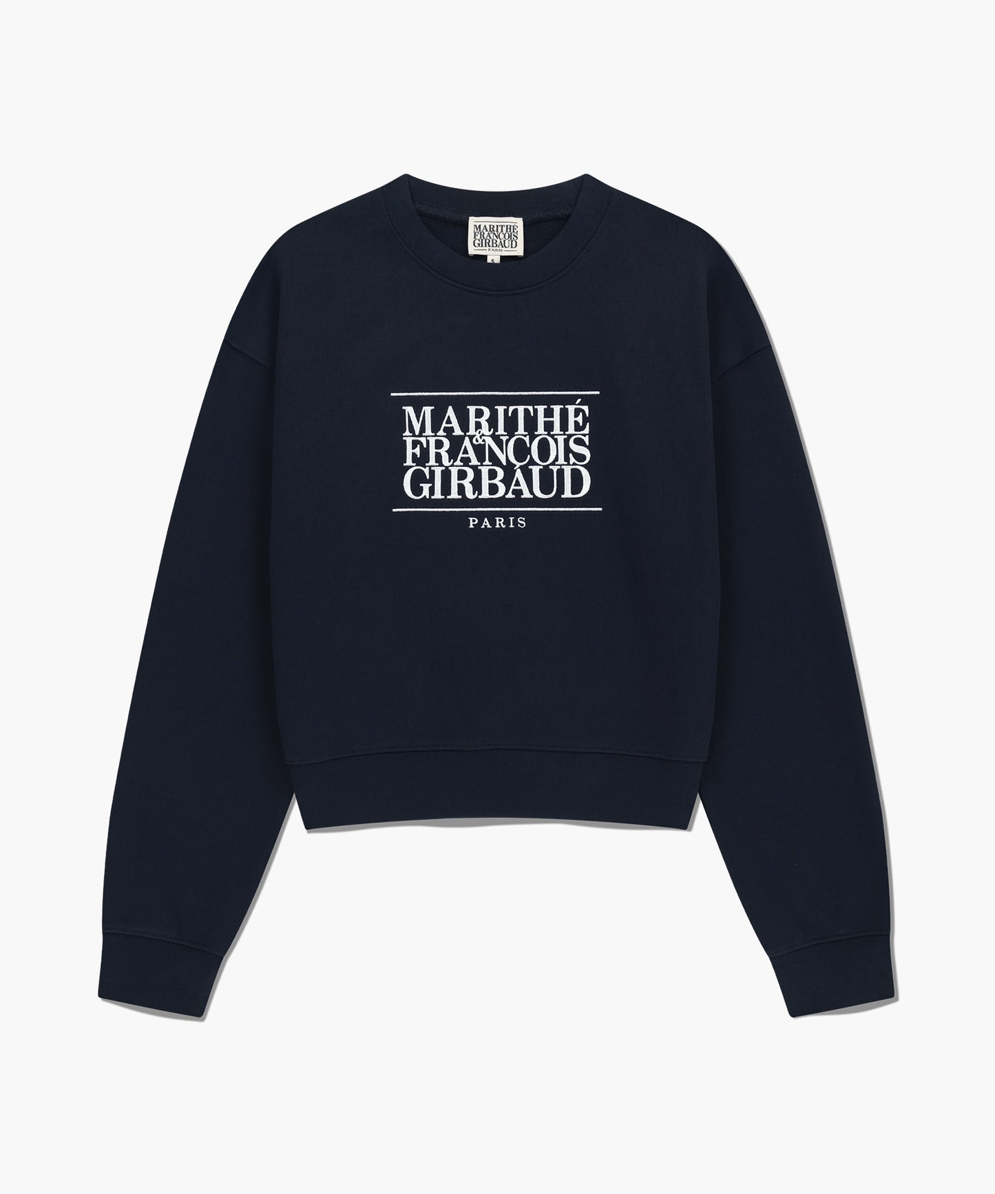 MARITHÉ FRANÇOIS GIRBAUD - Classic Logo Crop Sweatshirt