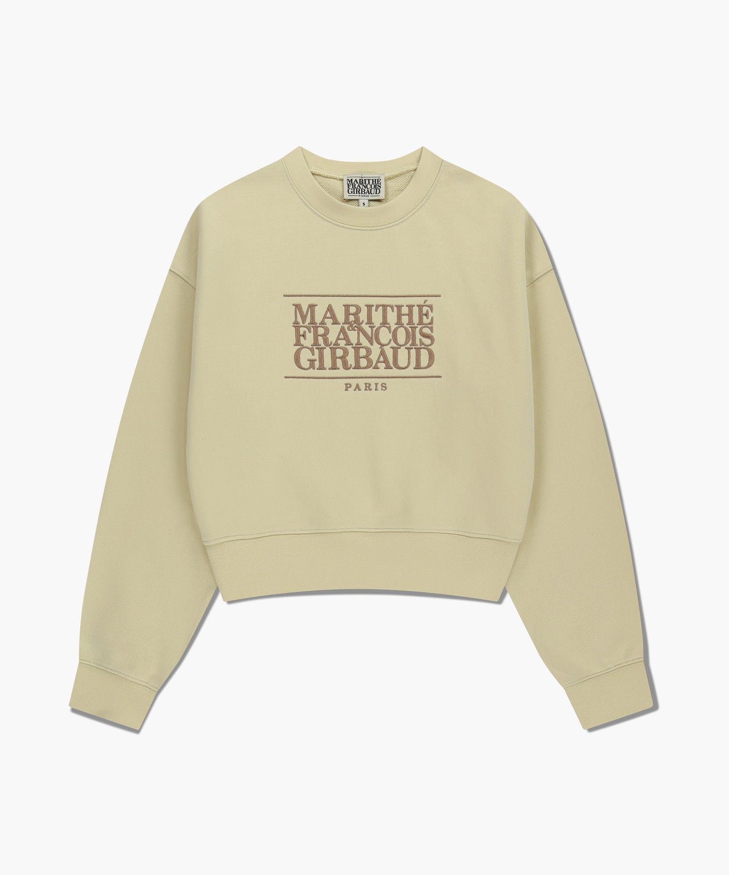 MARITHÉ FRANÇOIS GIRBAUD - Classic Logo Crop Sweatshirt