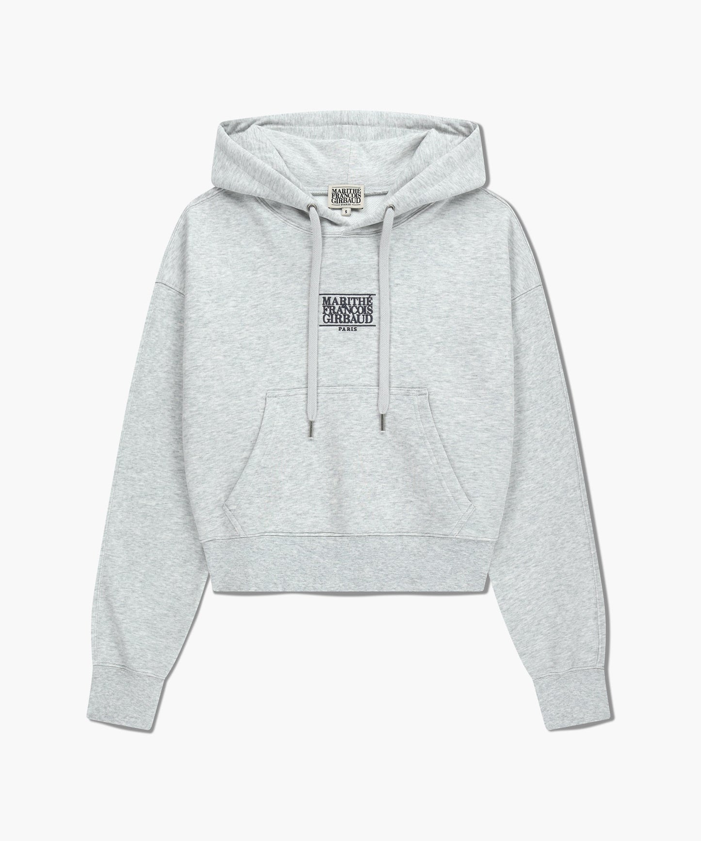 MARITHÉ FRANÇOIS GIRBAUD - Small Classic Logo Crop Hoodie