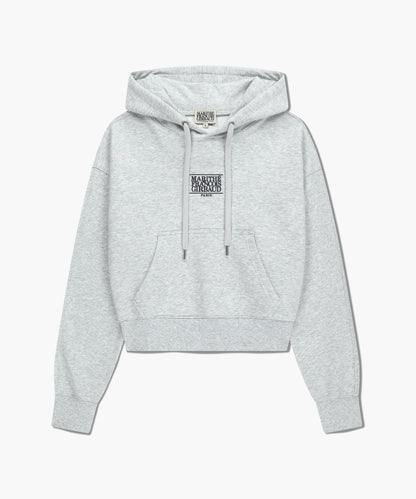 MARITHÉ FRANÇOIS GIRBAUD - Small Classic Logo Crop Hoodie