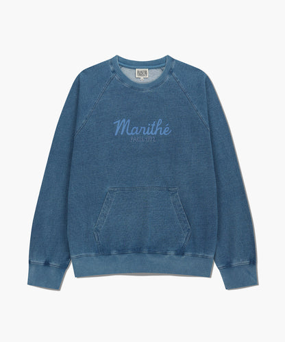 MARITHÉ FRANÇOIS GIRBAUD - Garment Dyed Oversized Sweatshirt