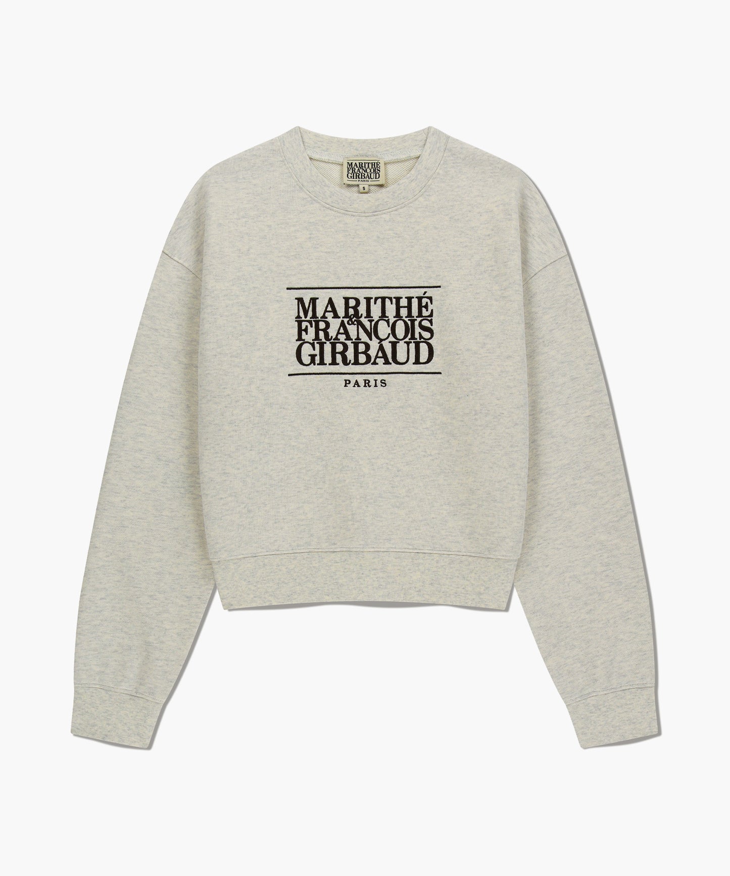 MARITHÉ FRANÇOIS GIRBAUD - Classic Logo Crop Sweatshirt