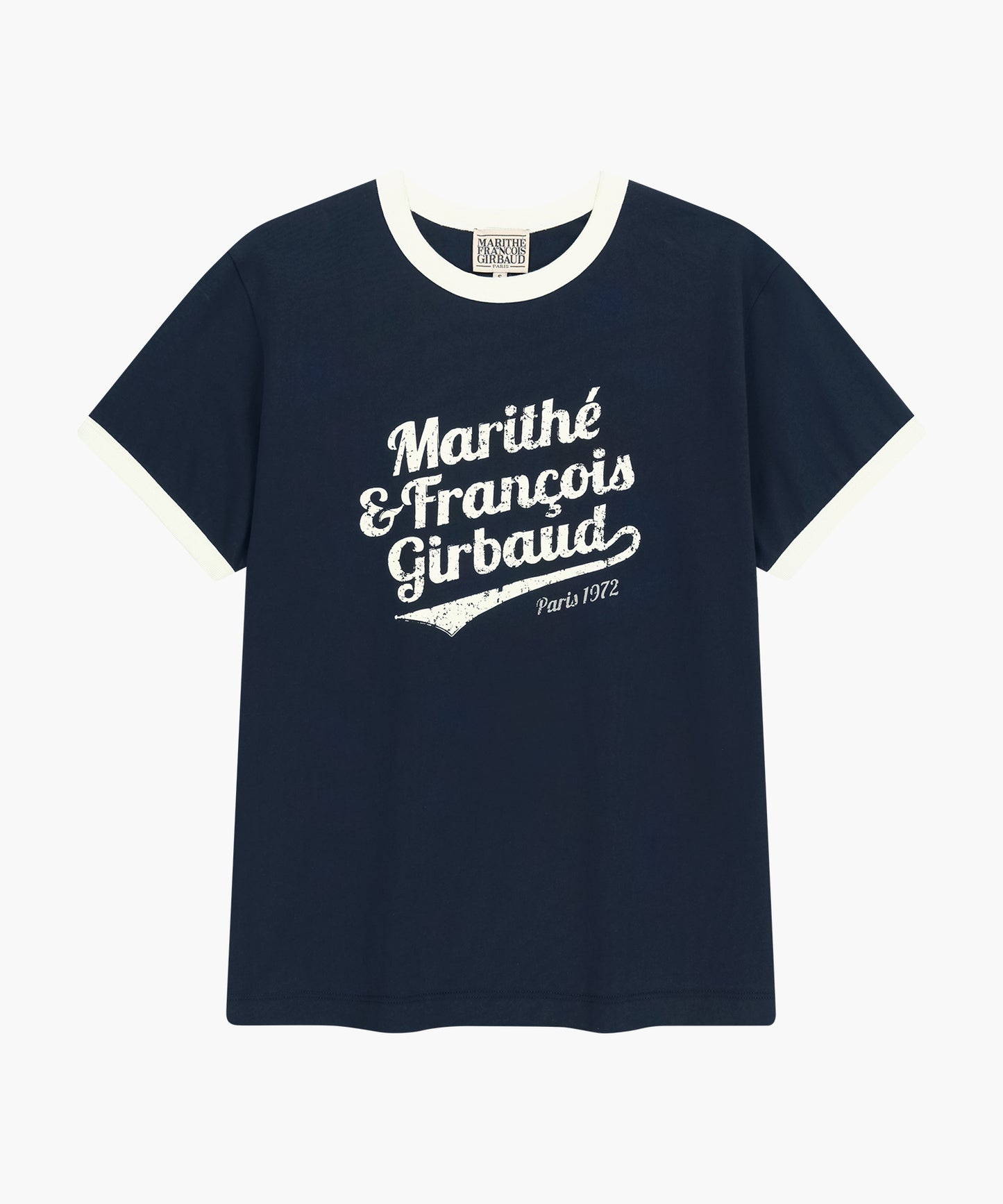 MARITHÉ FRANÇOIS GIRBAUD - Vintage Logo Ringer Tee