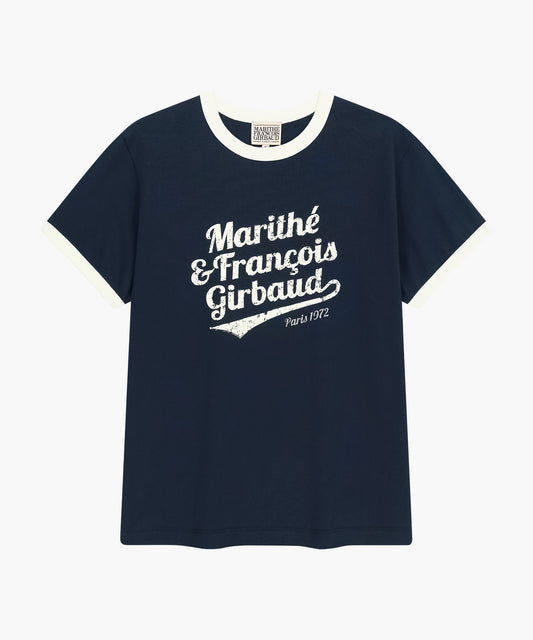 MARITHÉ FRANÇOIS GIRBAUD - Vintage Logo Ringer Tee