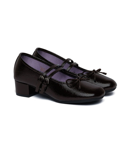 Rockfish Weatherwear - Square Toe Two Strap Mary Janes (4CM)