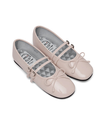 Rockfish Weatherwear - Square Toe Two Strap Mary Janes (Enamel)