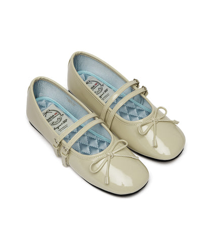 Rockfish Weatherwear - Square Toe Two Strap Mary Janes (Enamel)