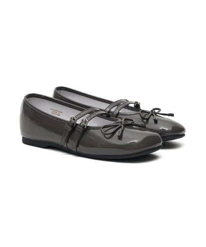 Rockfish Weatherwear - Square Toe Two Strap Mary Janes (Enamel)
